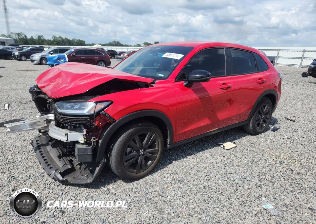 2026 Honda Hr-V Sport VIN:3CZRZ1H5XTM717777 - 1