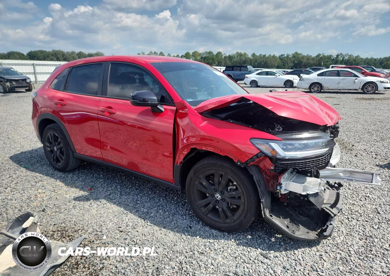 2026 Honda Hr-V Sport VIN:3CZRZ1H5XTM717777 - 4