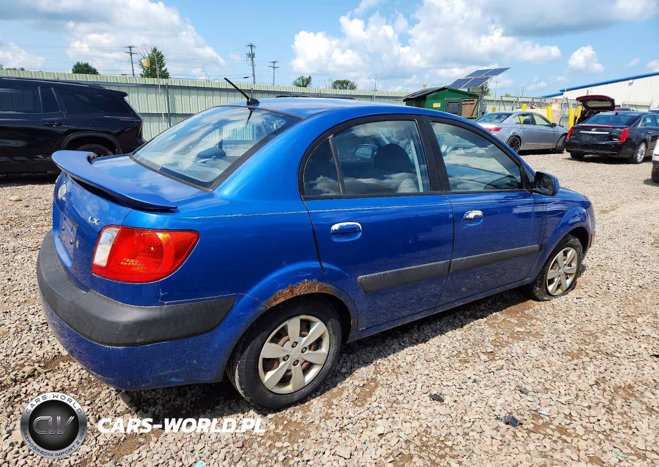 2008 Kia Rio Base VIN:KNADE123686421968 - 3