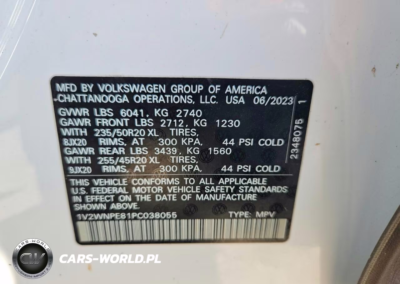 2023 Volkswagen Id.4 Pro S VIN:1V2WNPE81PC038055 - 12