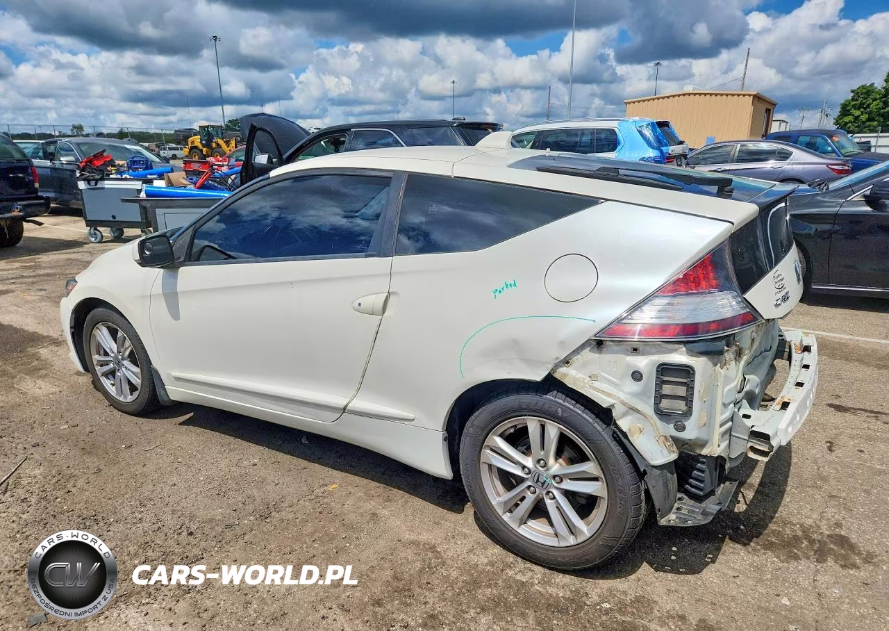 2012 Honda Cr-Z Ex VIN:JHMZF1D60CS003482 - 2