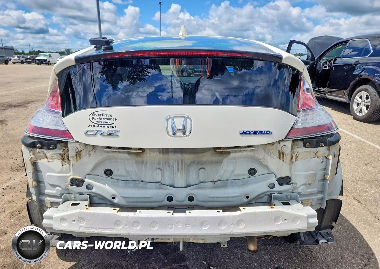 2012 Honda Cr-Z Ex VIN:JHMZF1D60CS003482 - 6