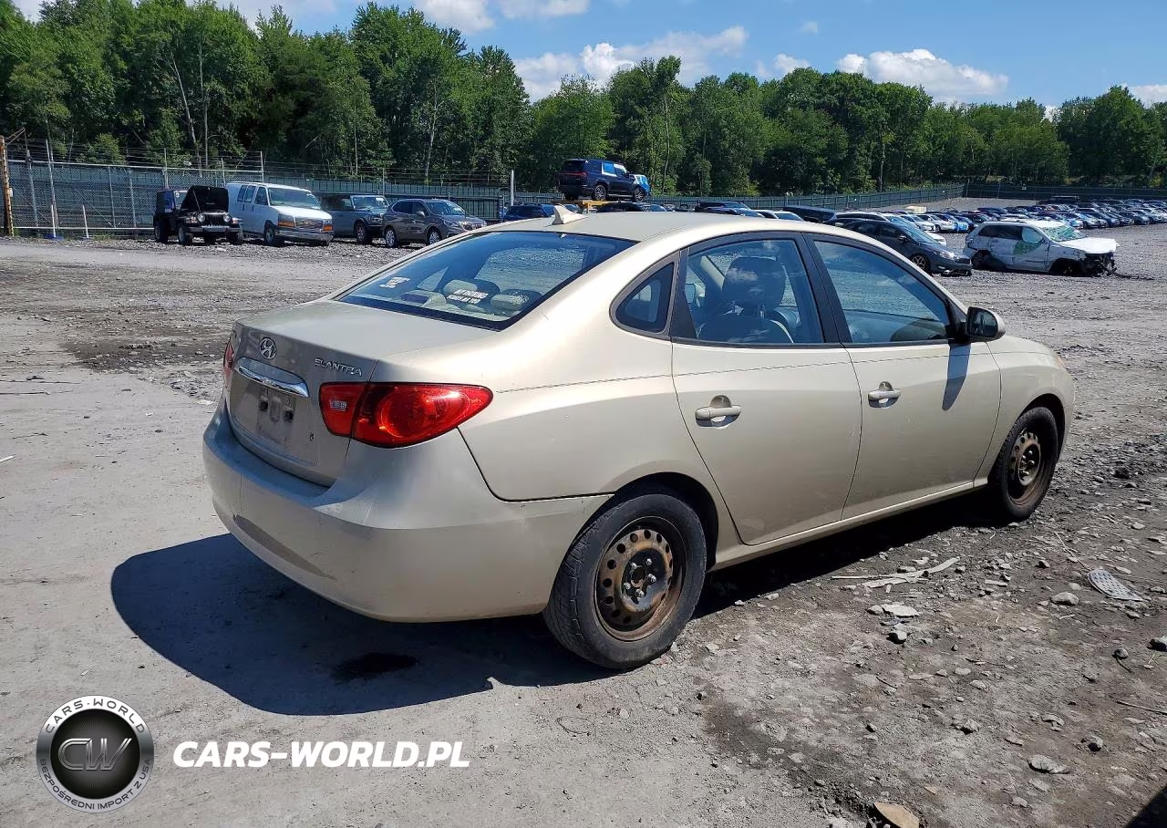2010 Hyundai Elantra Gls VIN:KMHDU4ADXAU023659 - 3