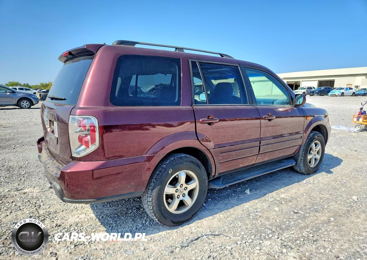 2008 Honda Pilot Exl VIN:5FNYF28778B011430 - 3