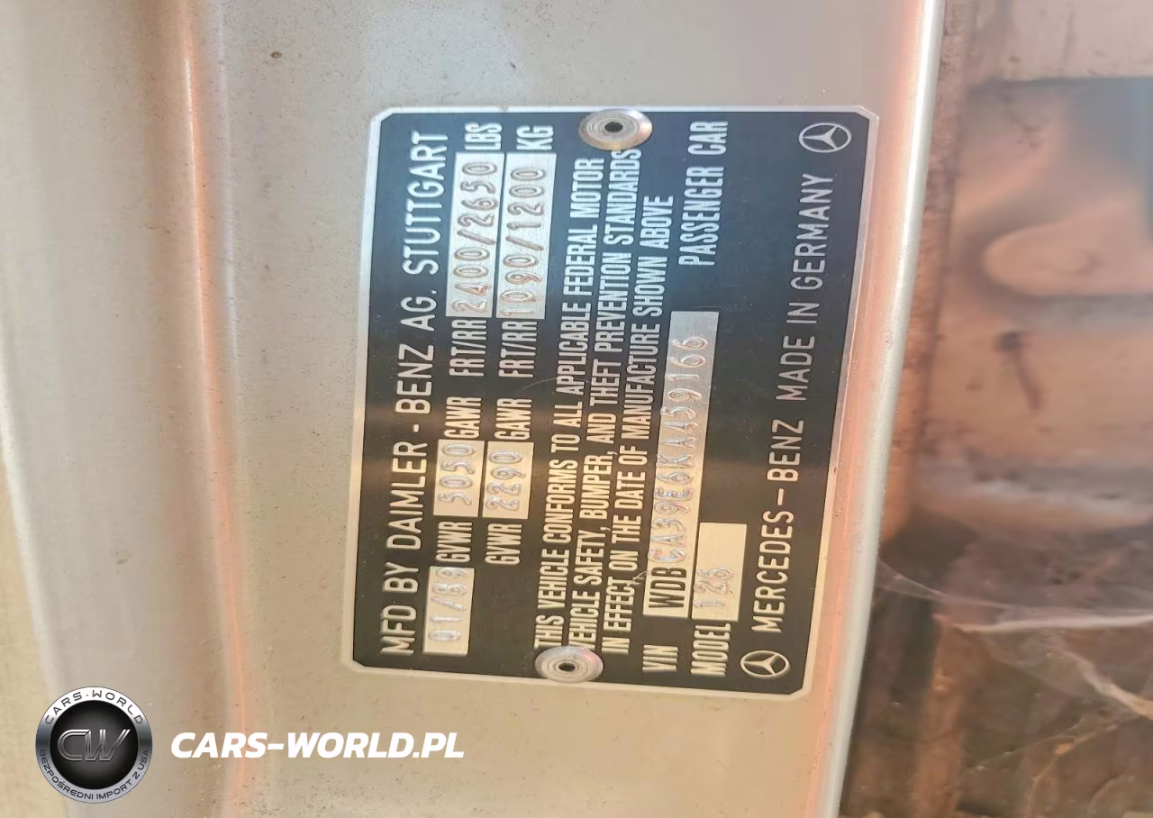 1989 Mercedes-Benz 560 Sel VIN:WDBCA39E6KA459166 - 12