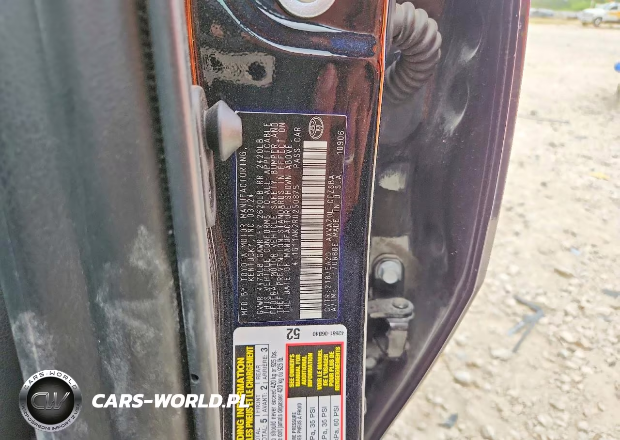 2024 Toyota Camry Se VIN:4T1G11AK2RU250875 - 12