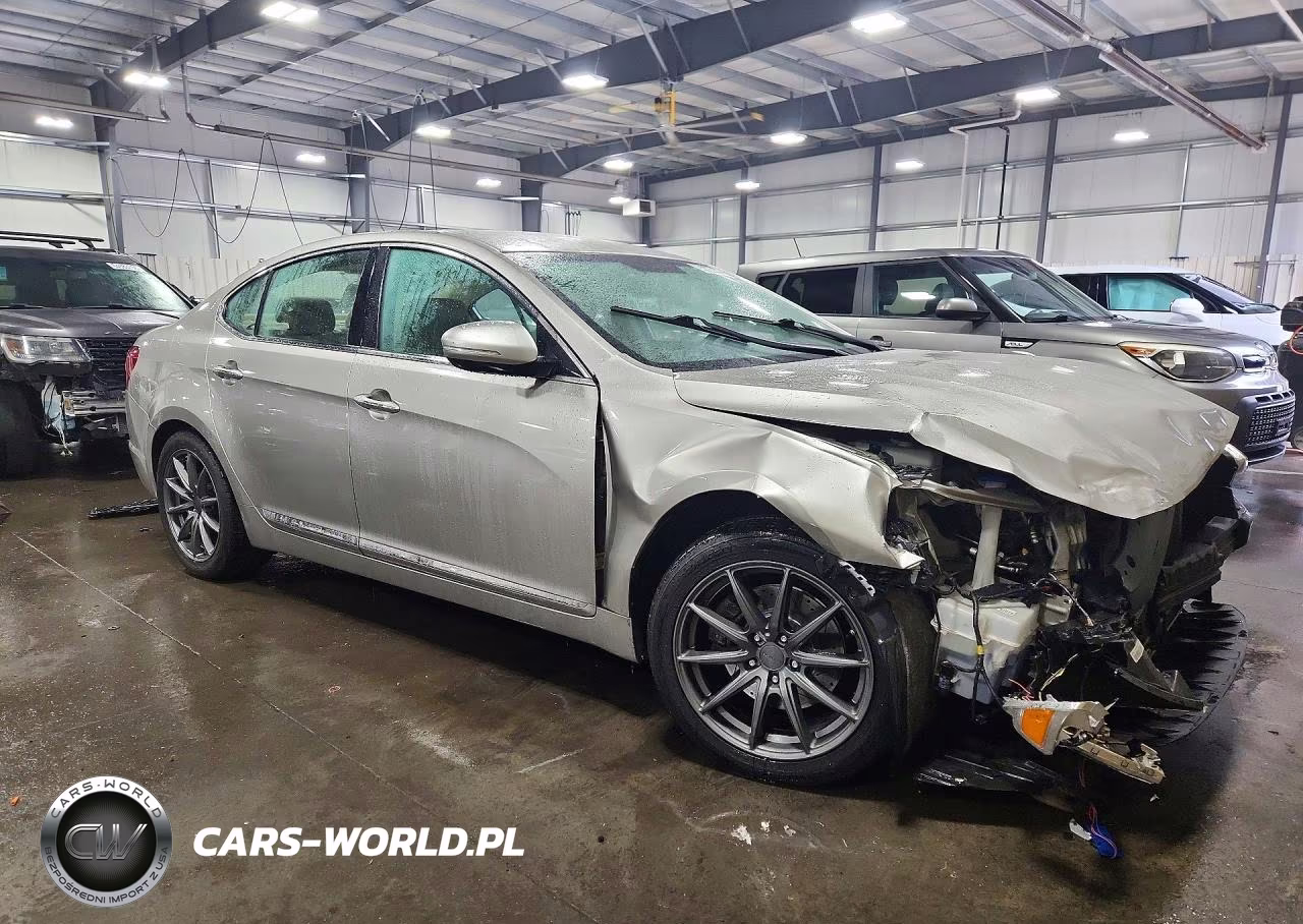 2014 Kia Cadenza Premium VIN:KNALN4D77E5165502 - 4