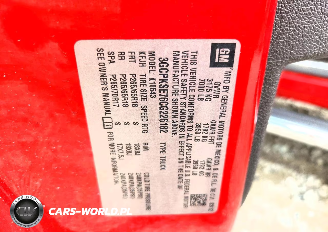 2012 Chevrolet Silverado K1500 Lt VIN:3GCPKSE76CG226182 - 12