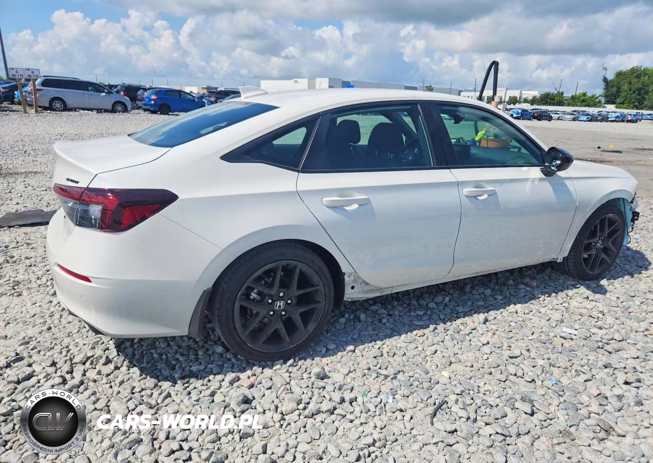 2026 Honda Civic Sport VIN:2HGFE2F54TH572474 - 3