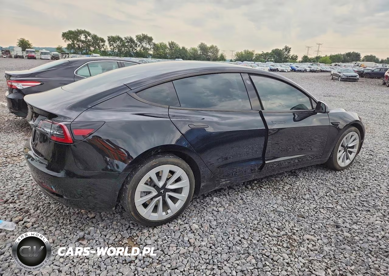2022 Tesla Model 3 VIN:5YJ3E1EA0NF376244 - 3