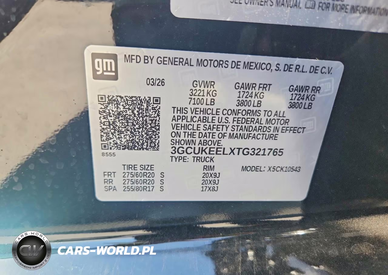 2026 Chevrolet Silverado K1500 Rst VIN:3GCUKEELXTG321765 - 12