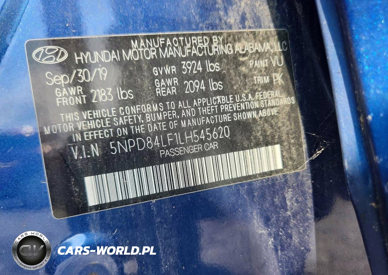 2020 Hyundai Elantra Sel VIN:5NPD84LF1LH545620 - 12