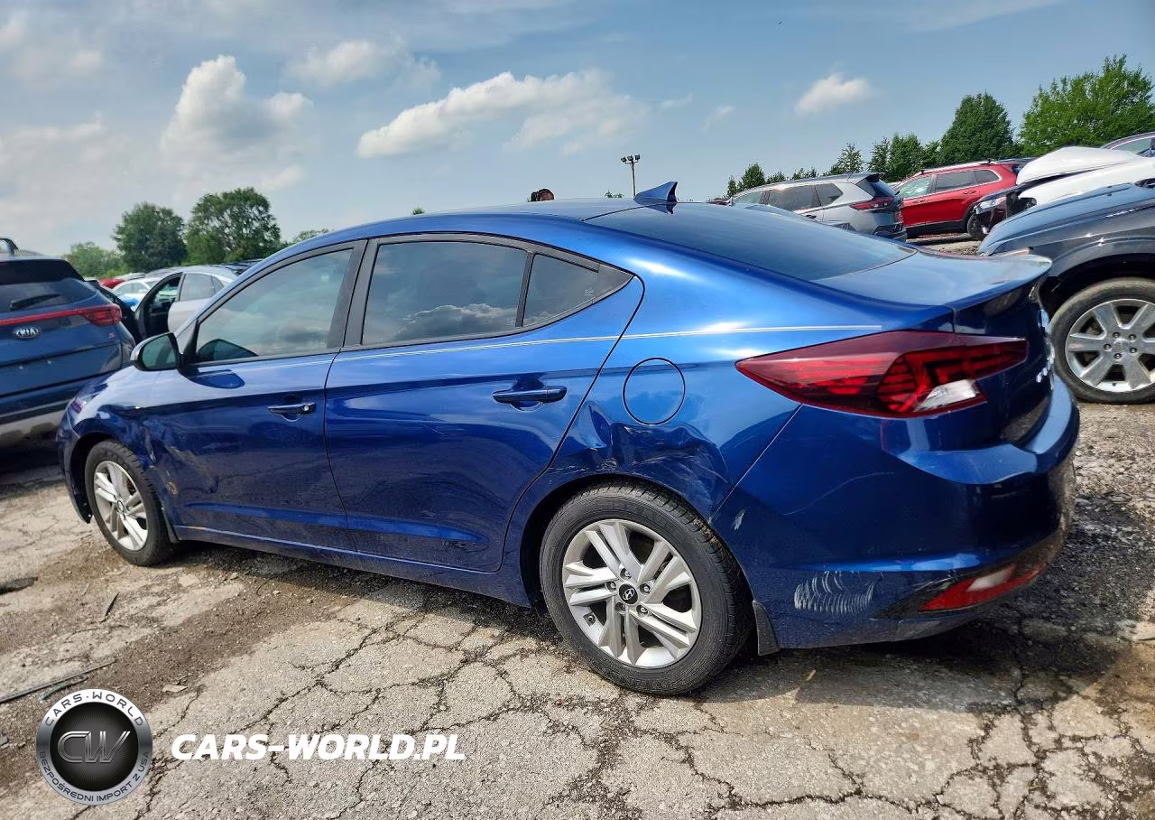 2020 Hyundai Elantra Sel VIN:5NPD84LF1LH545620 - 2