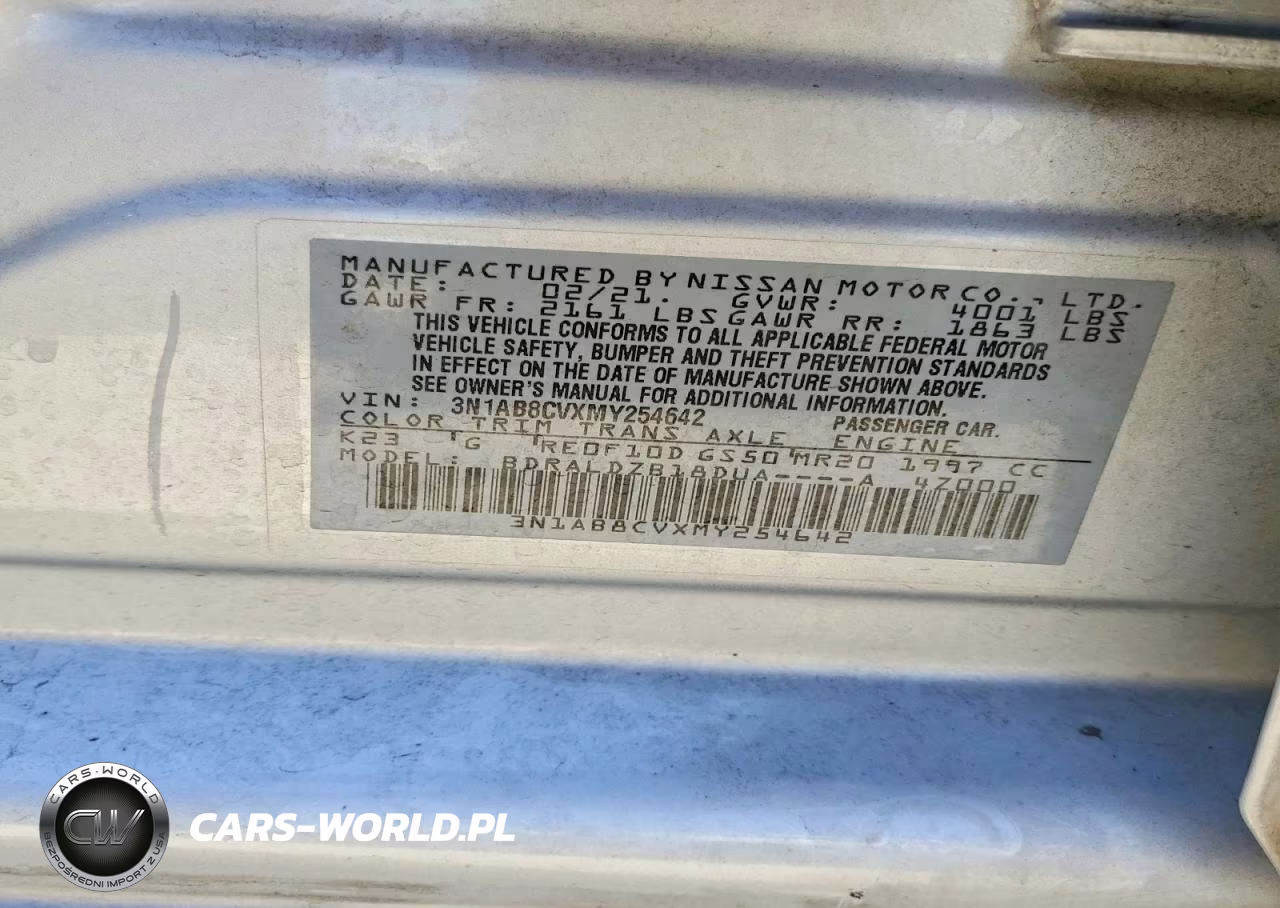 2021 Nissan Sentra Sv VIN:3N1AB8CVXMY254642 - 12