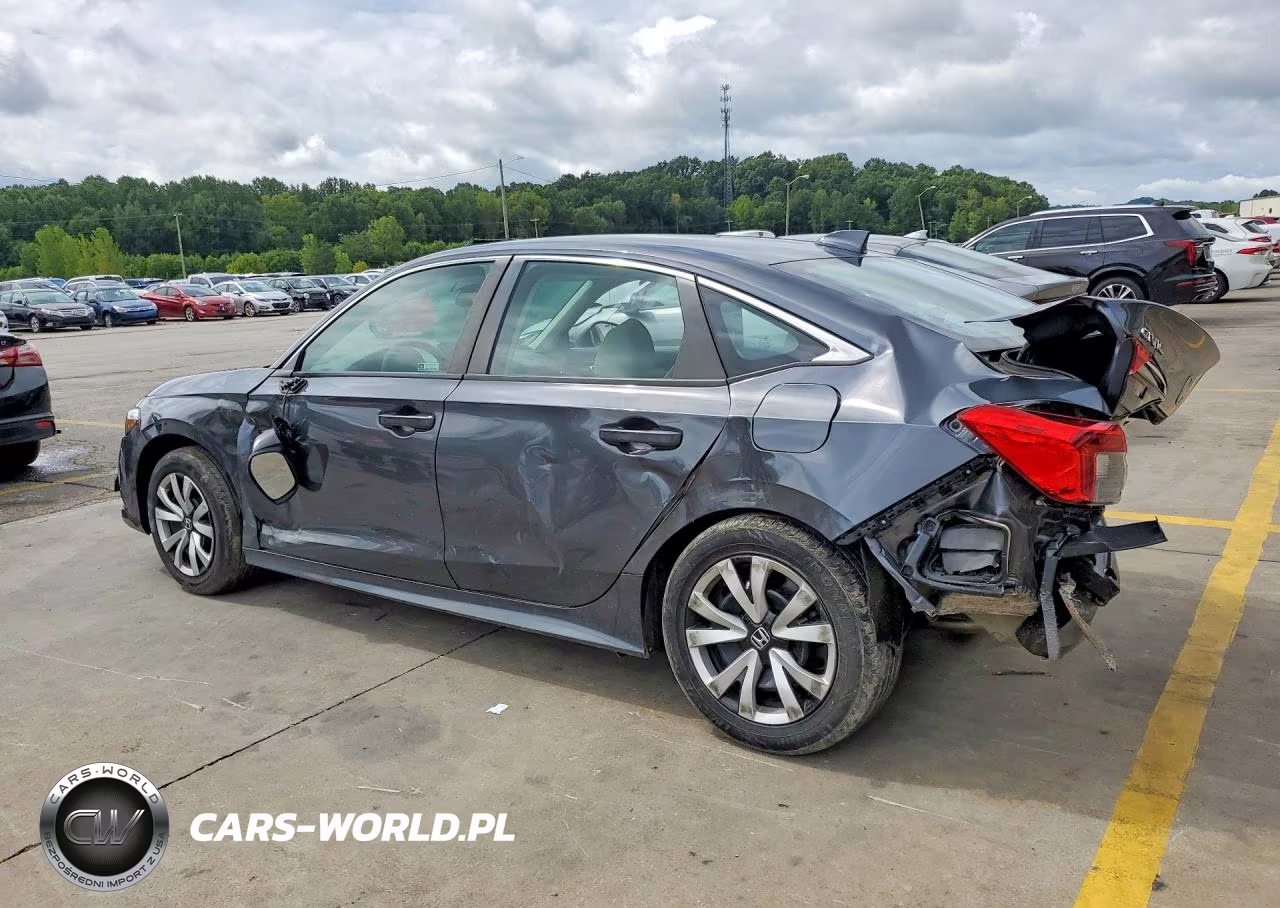 2022 Honda Civic Lx VIN:2HGFE2F25NH589941 - 2