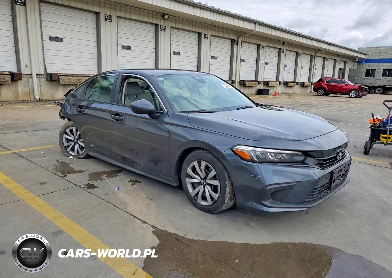 2022 Honda Civic Lx VIN:2HGFE2F25NH589941 - 4
