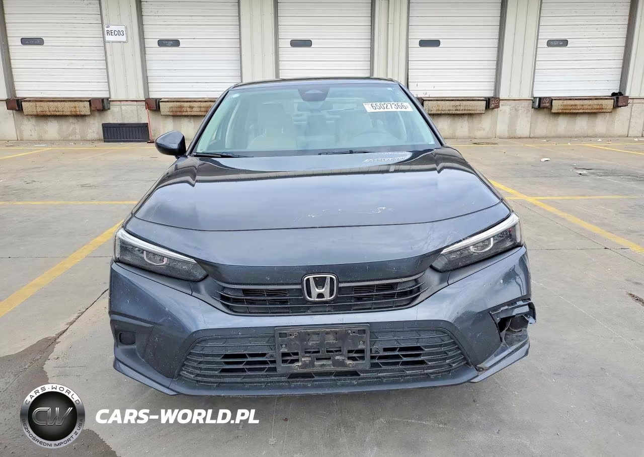 2022 Honda Civic Lx VIN:2HGFE2F25NH589941 - 5