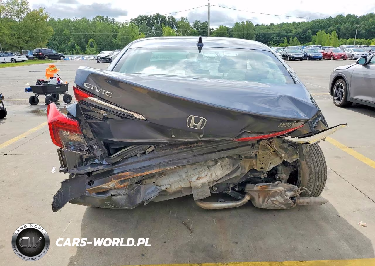 2022 Honda Civic Lx VIN:2HGFE2F25NH589941 - 6
