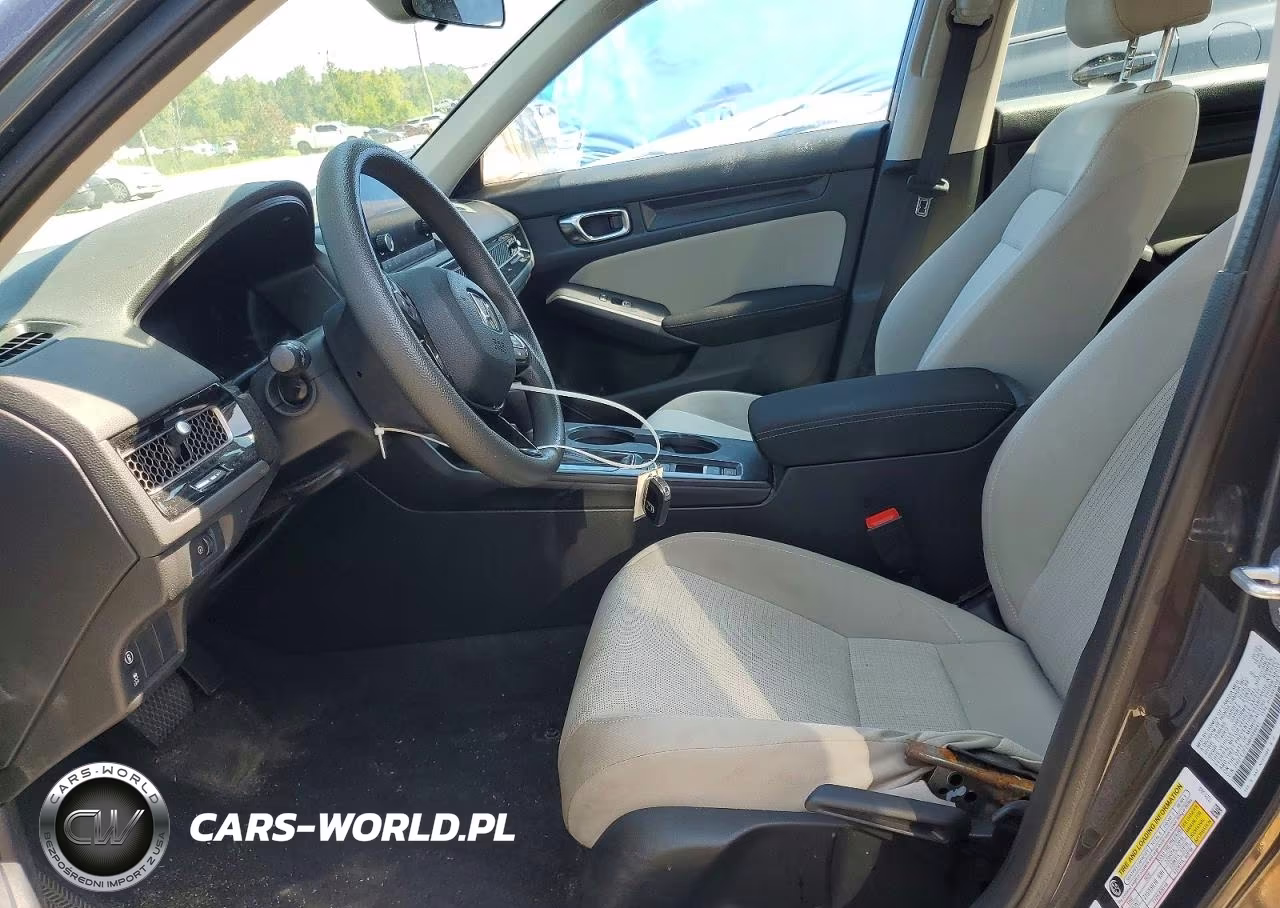 2022 Honda Civic Lx VIN:2HGFE2F25NH589941 - 7