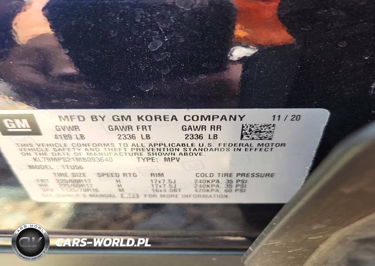 2021 Chevrolet Trailblazer Lt VIN:KL79MPS21MB093640 - 13