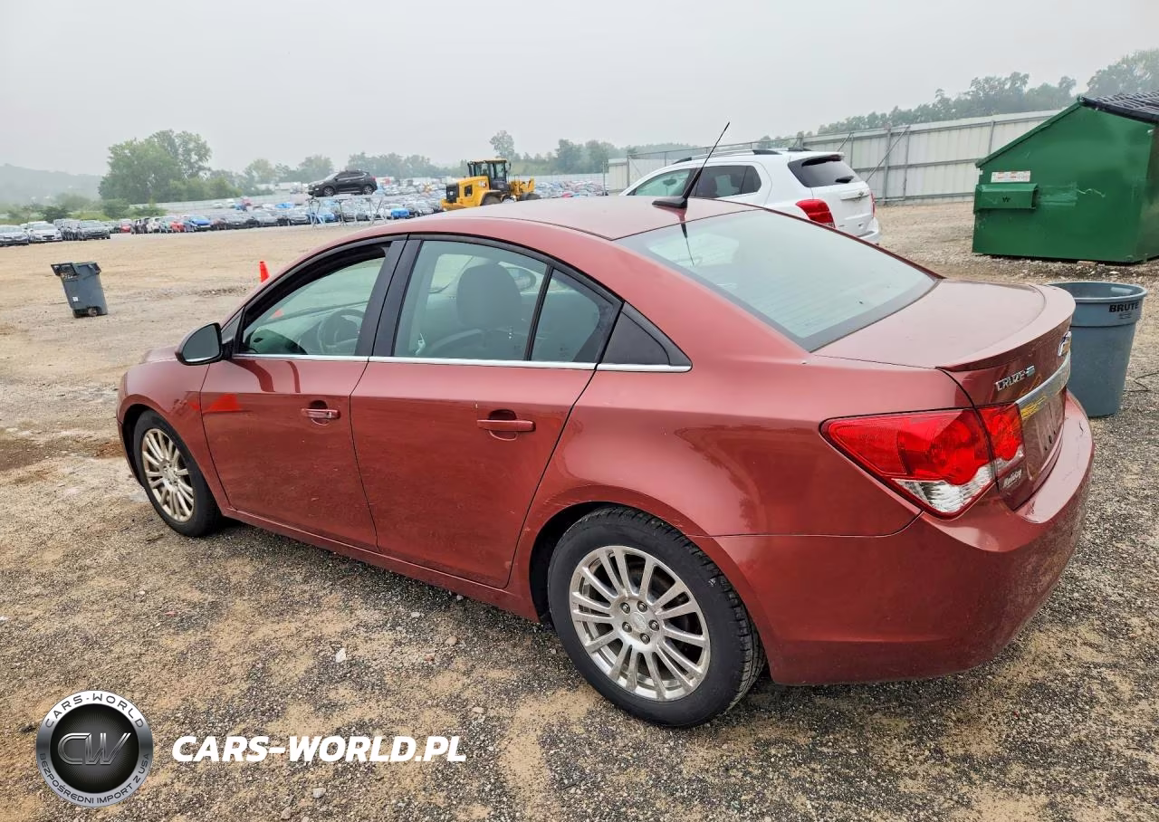 2012 Chevrolet Cruze Eco VIN:1G1PK5SC7C7387177 - 2