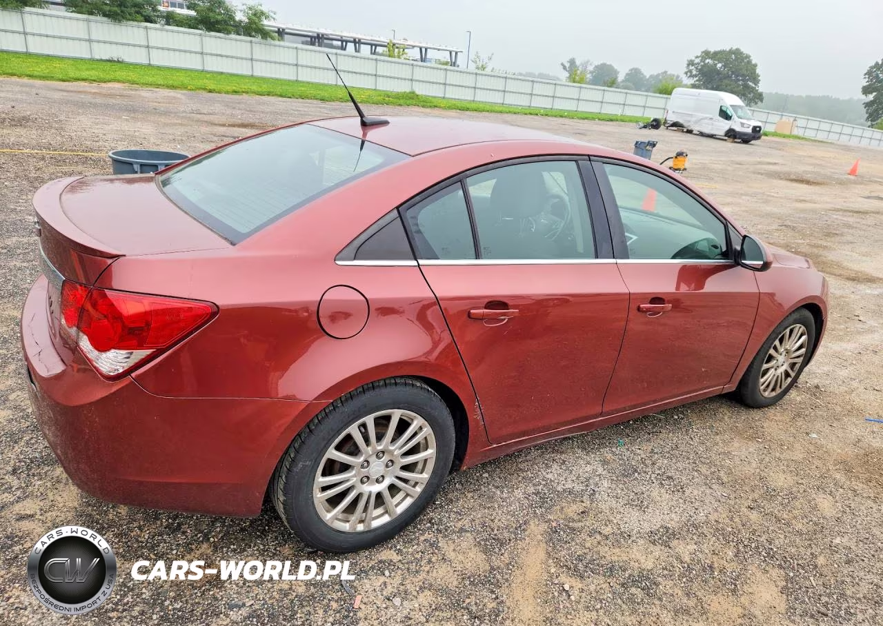 2012 Chevrolet Cruze Eco VIN:1G1PK5SC7C7387177 - 3