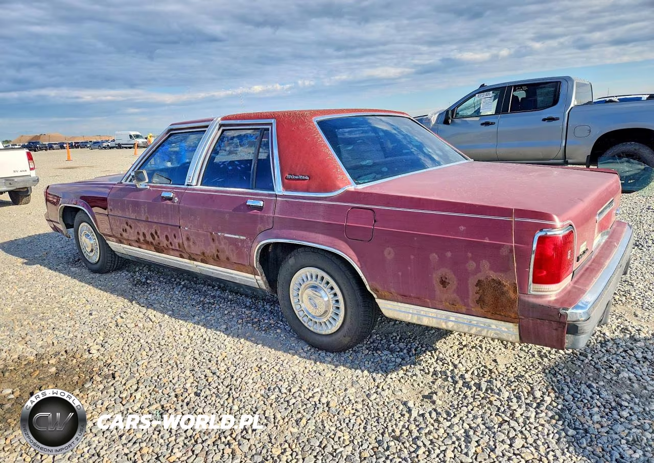1988 Ford Crown Victoria VIN:2FABP73F3JX141117 - 2
