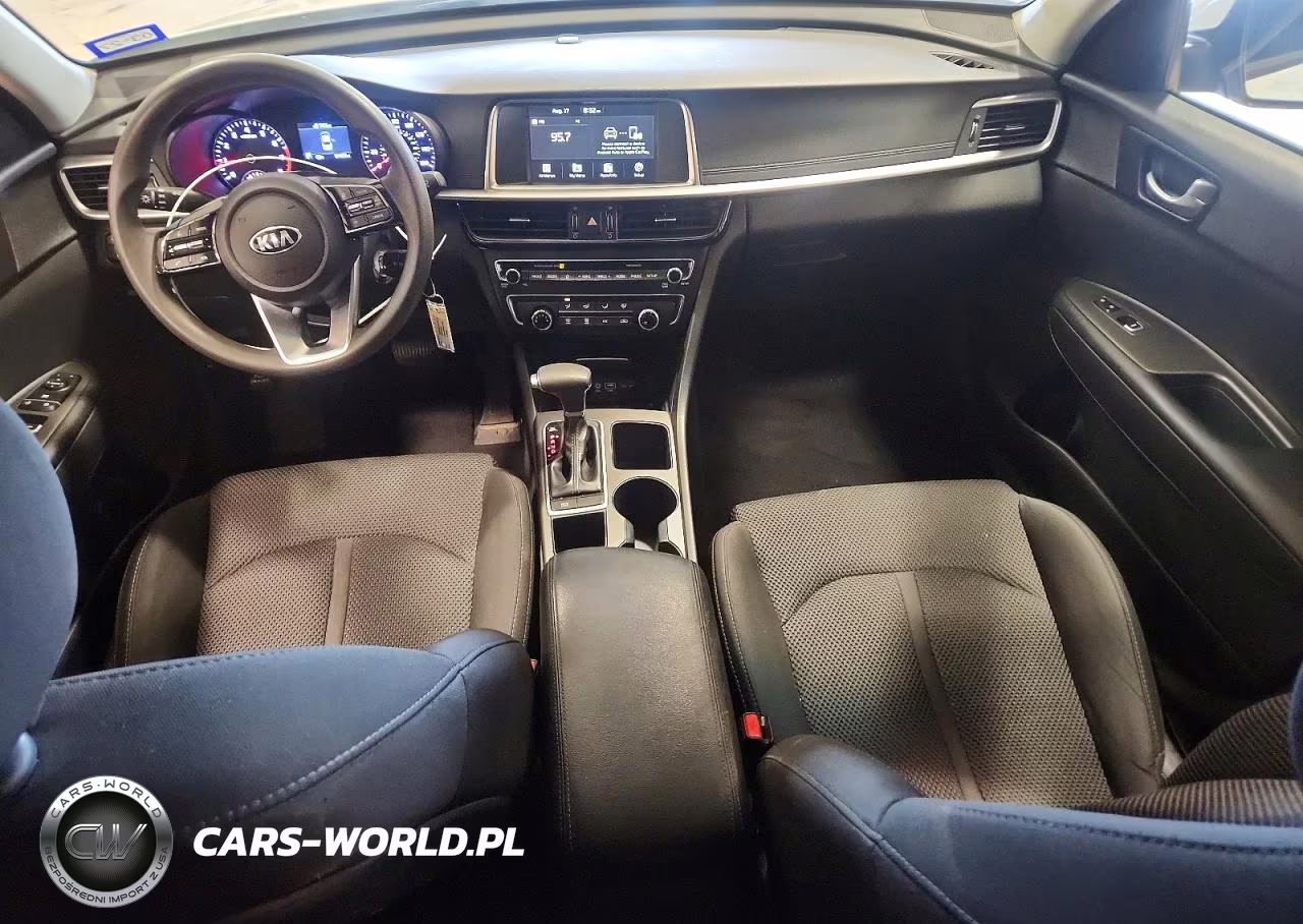 2019 Kia Optima Lx VIN:5XXGT4L37KG335048 - 8