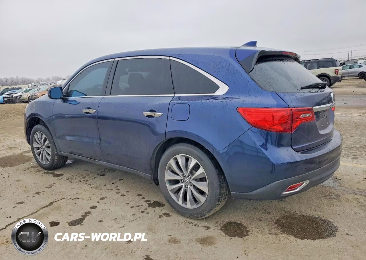 2015 Acura Mdx Technology VIN:5FRYD4H45FB020212 - 2
