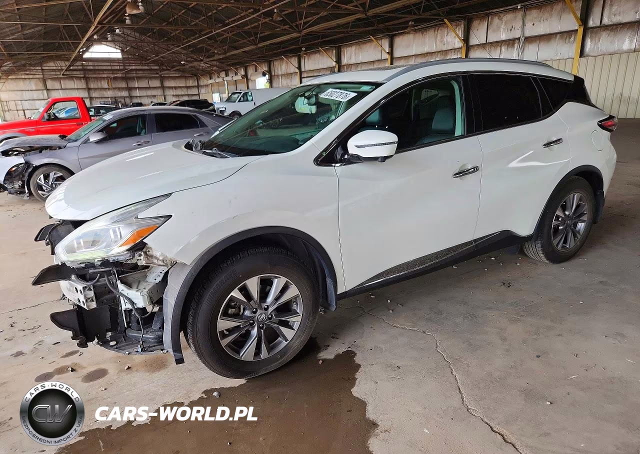 2017 Nissan Murano Sl VIN:5N1AZ2MH1HN173168 - 1