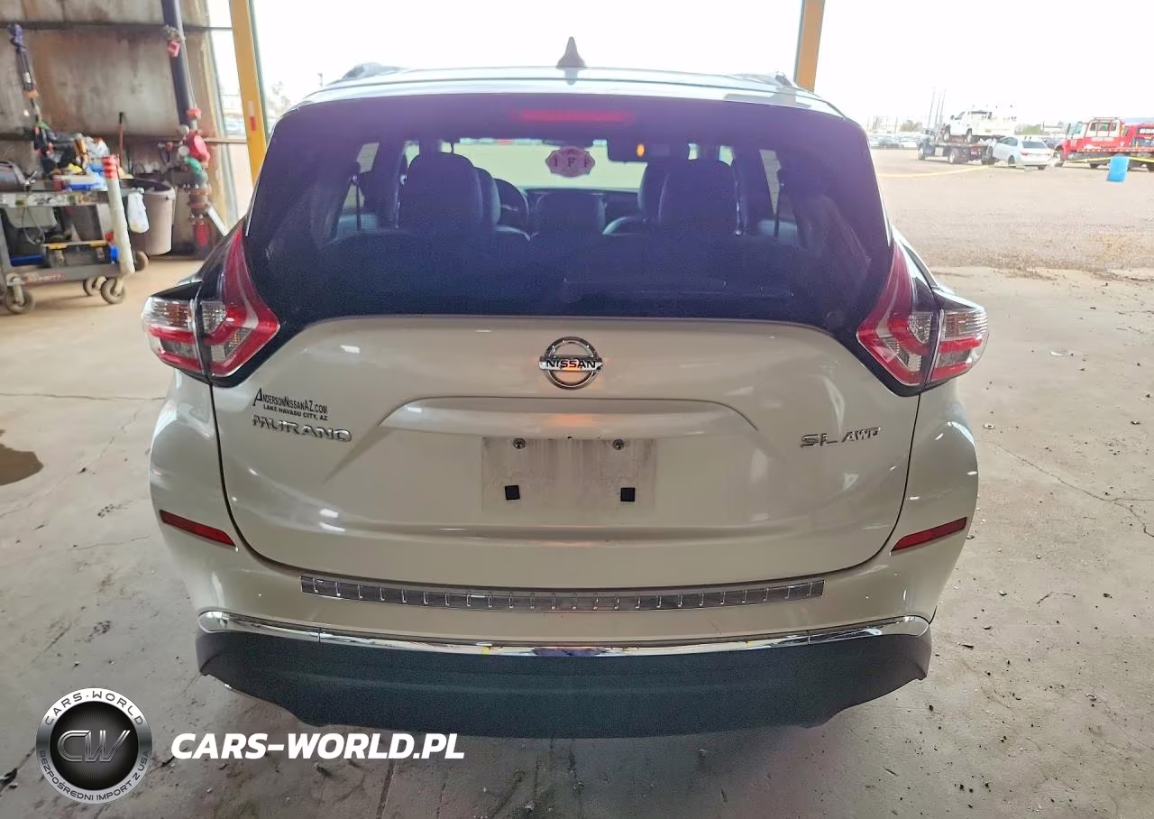 2017 Nissan Murano Sl VIN:5N1AZ2MH1HN173168 - 6
