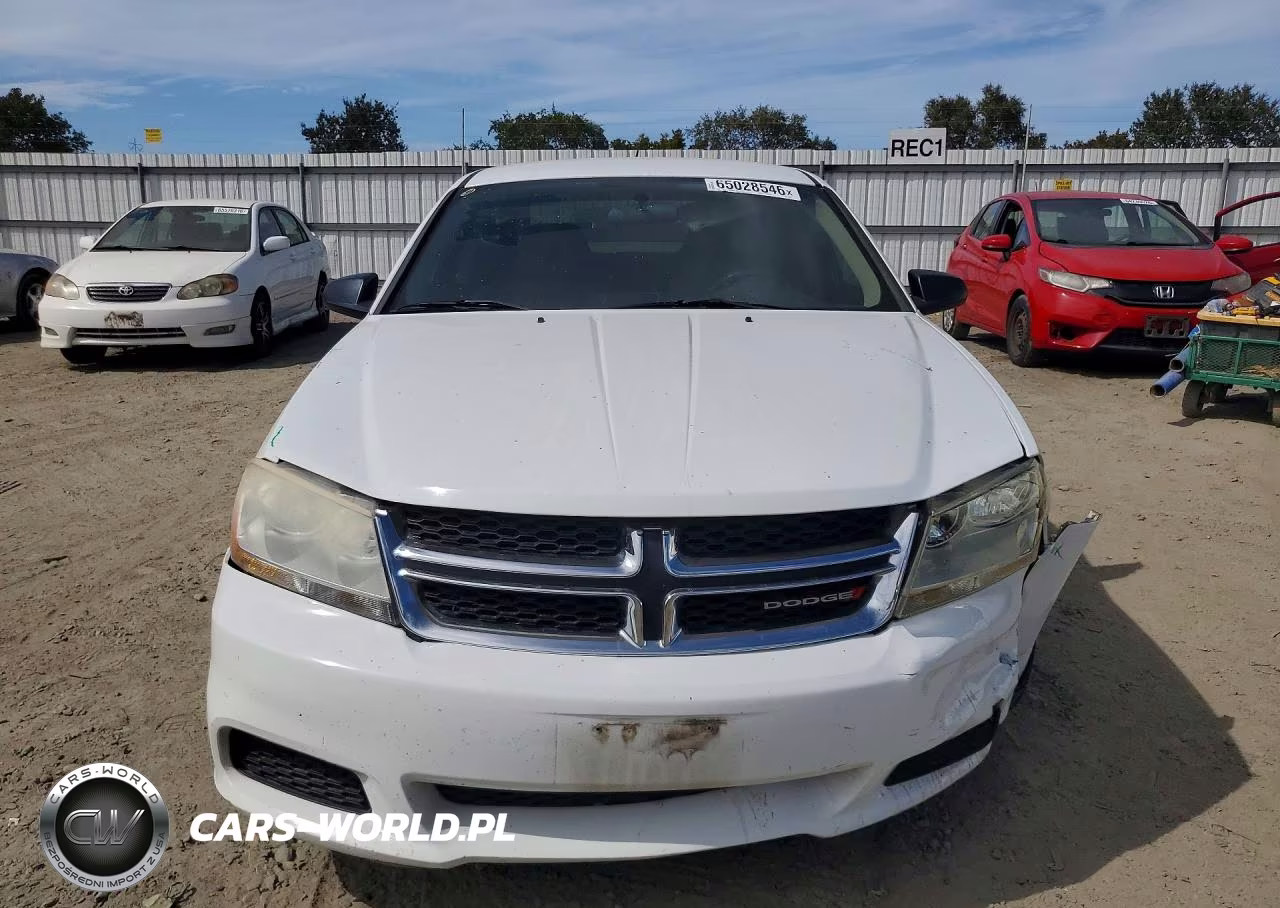 2012 Dodge Avenger Se VIN:1C3CDZAG9CN309642 - 5