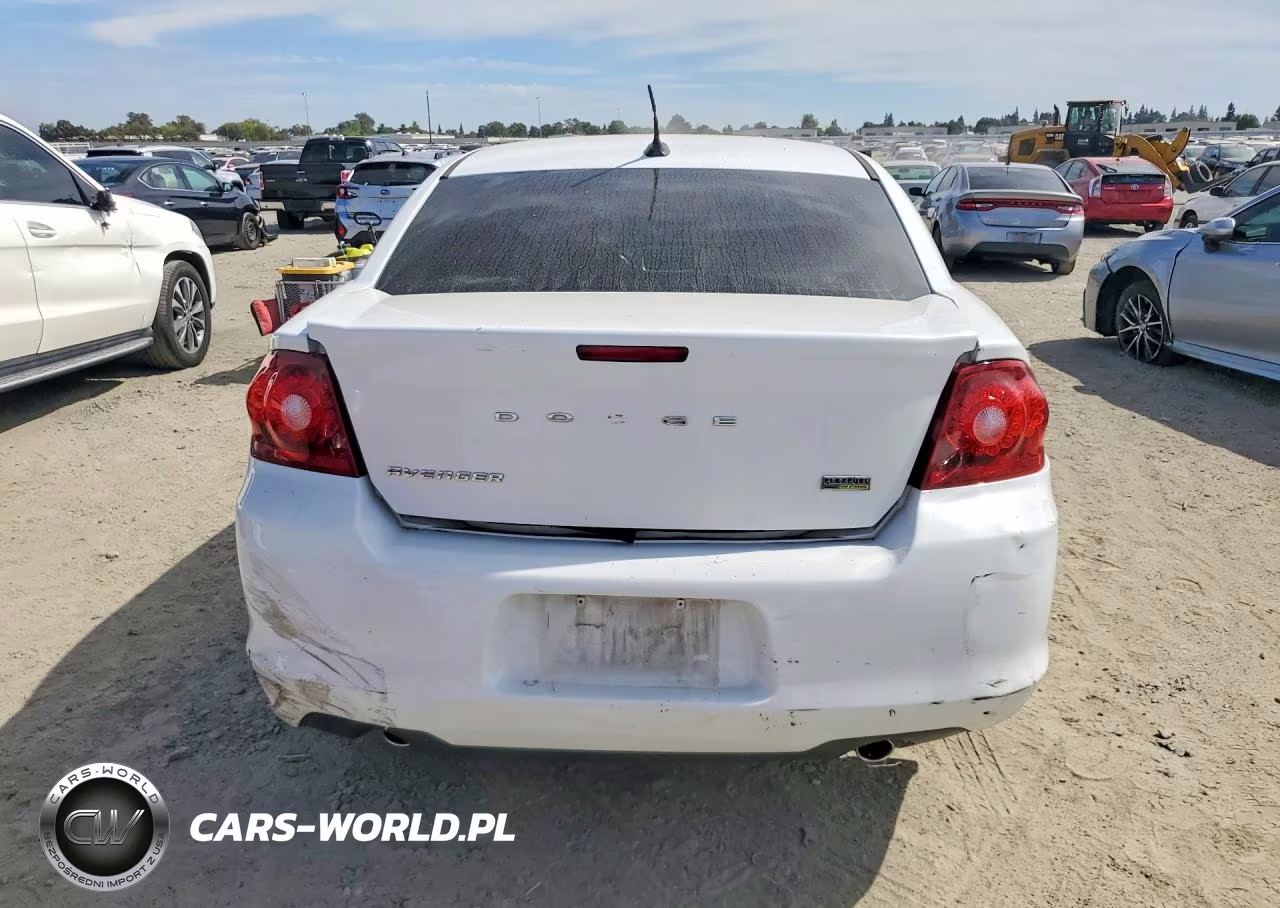 2012 Dodge Avenger Se VIN:1C3CDZAG9CN309642 - 6