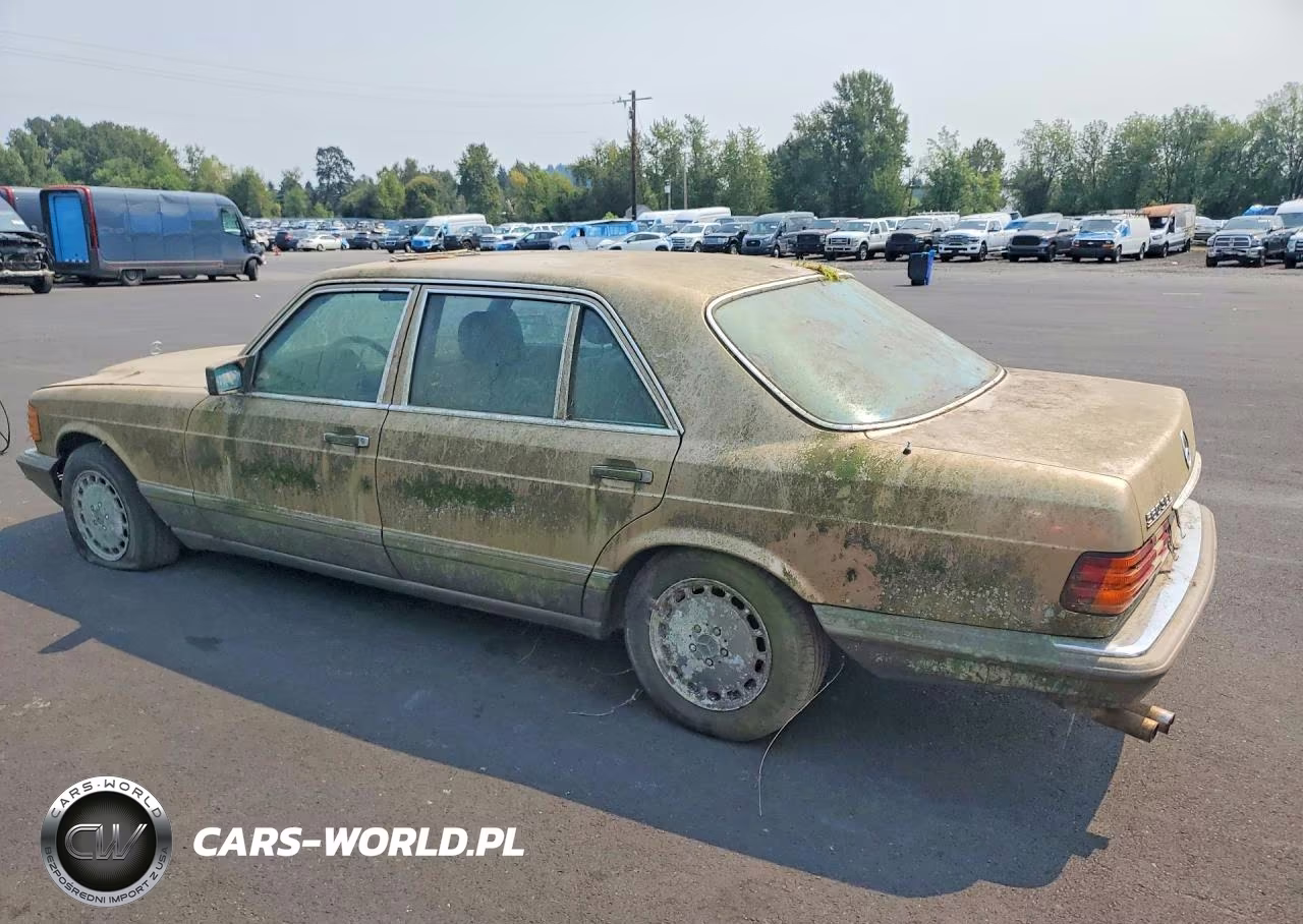 1986 Mercedes-Benz 560 Sel VIN:WDBCA39D5GA212428 - 2