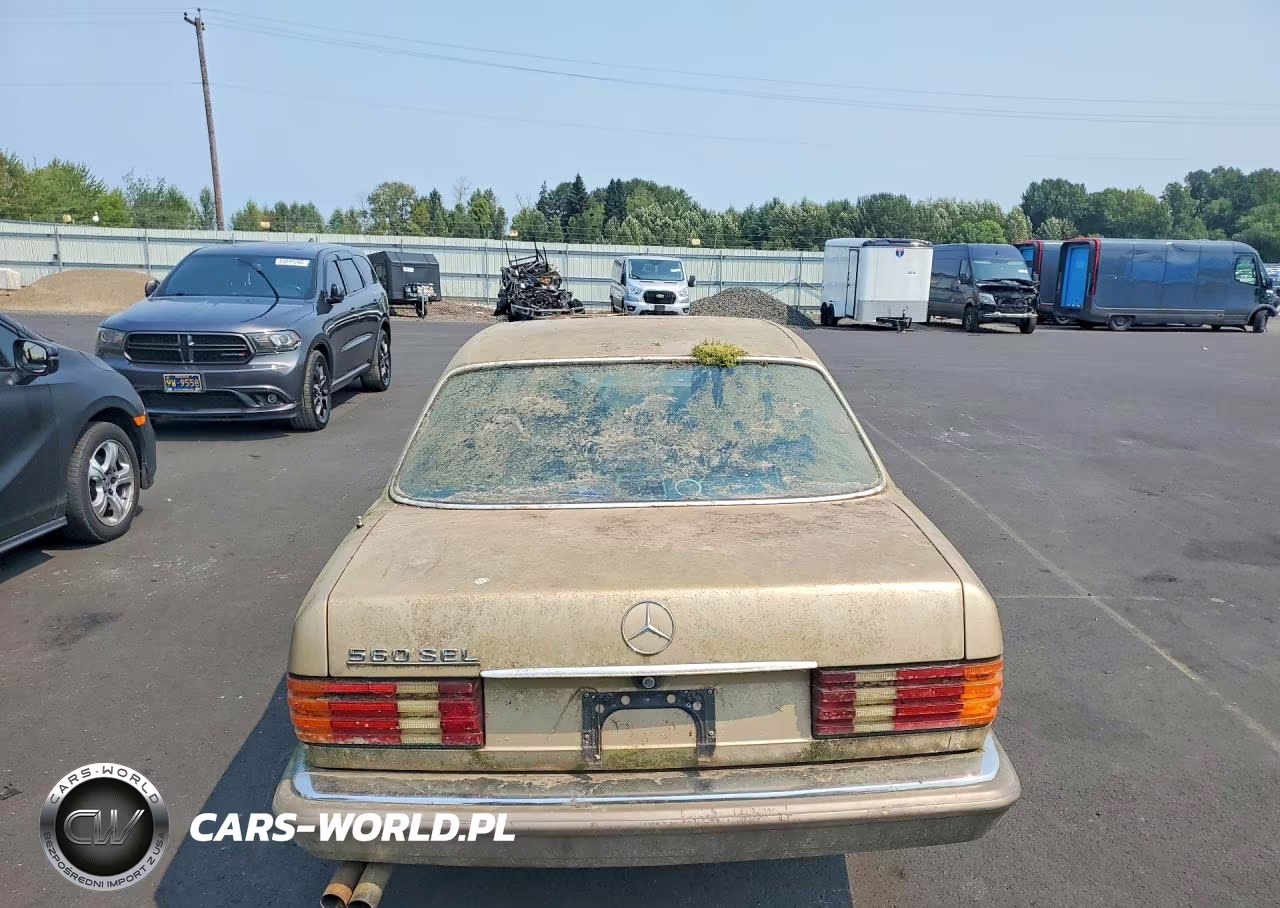 1986 Mercedes-Benz 560 Sel VIN:WDBCA39D5GA212428 - 6