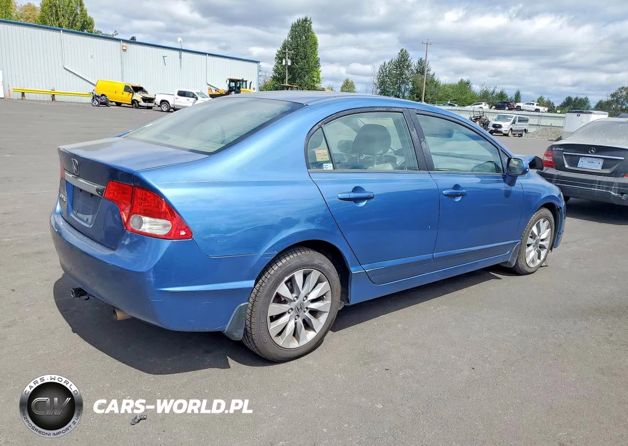2010 Honda Civic Exl VIN:19XFA1F92AE013456 - 3
