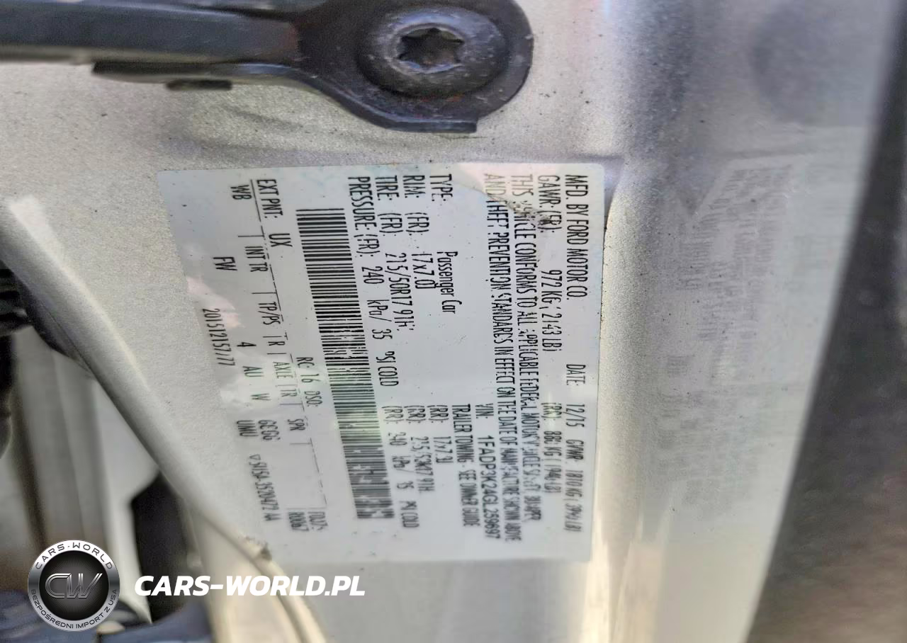 2016 Ford Focus Se VIN:1FADP3K24GL259697 - 13