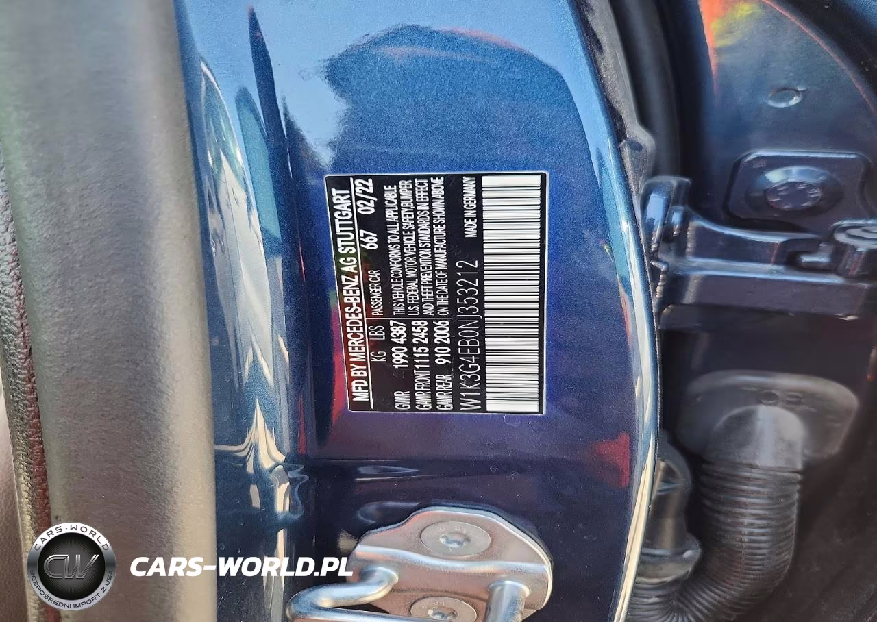 2022 Mercedes-Benz A 220 VIN:W1K3G4EB0NJ353212 - 12