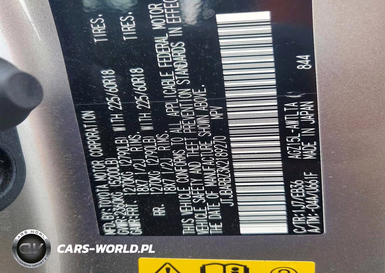 2019 Lexus Nx 300 F Sport VIN:JTJBARBZ3K2189270 - 13