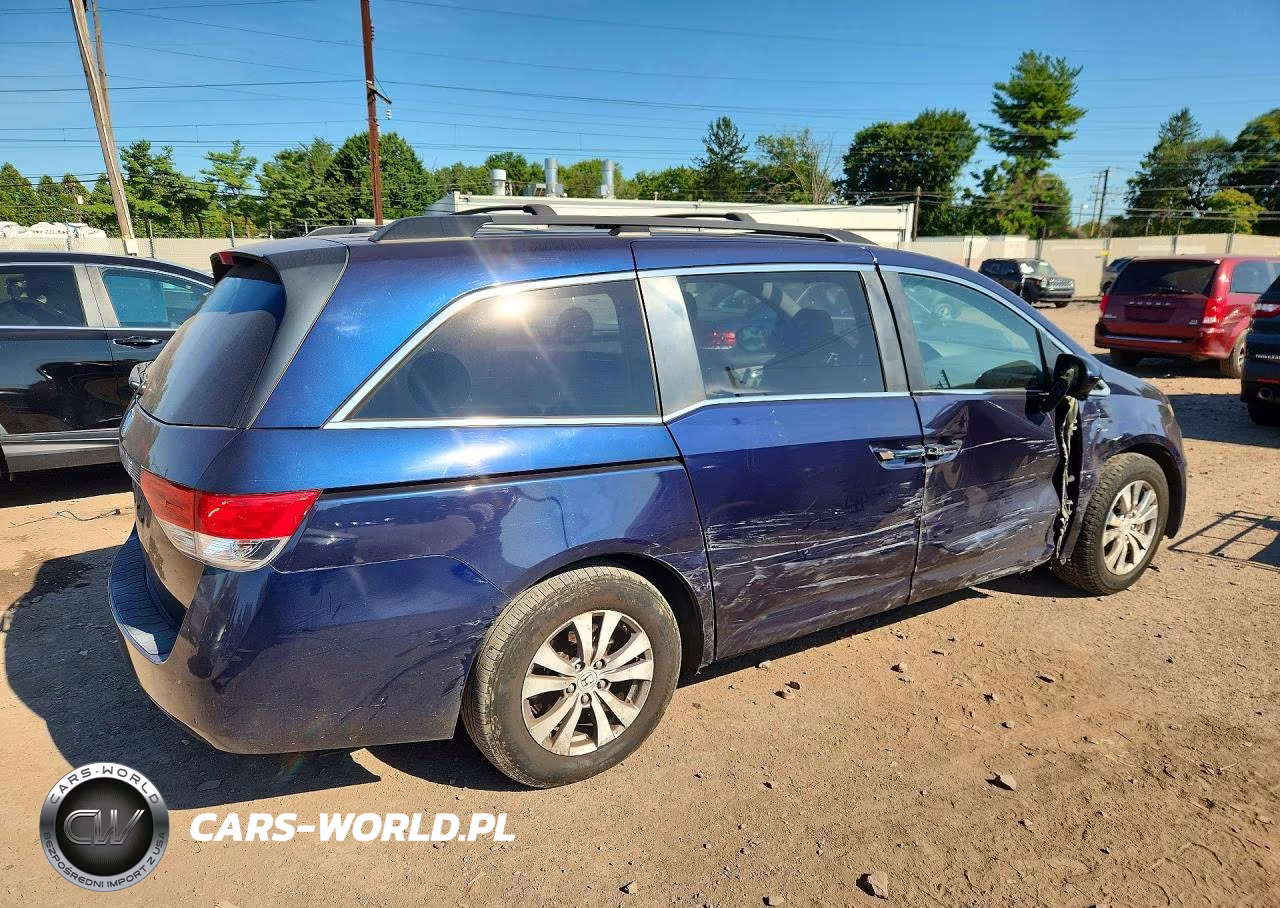 2014 Honda Odyssey Ex-L VIN:5FNRL5H6XEB010094 - 3
