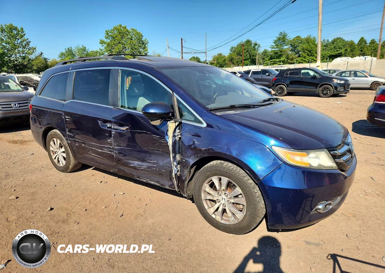2014 Honda Odyssey Ex-L VIN:5FNRL5H6XEB010094 - 4