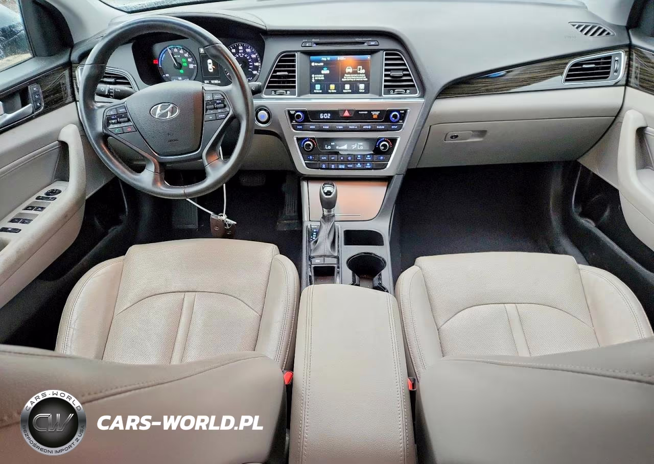 2017 Hyundai Sonata Hybrid Limited VIN:KMHE34L16HA056051 - 8