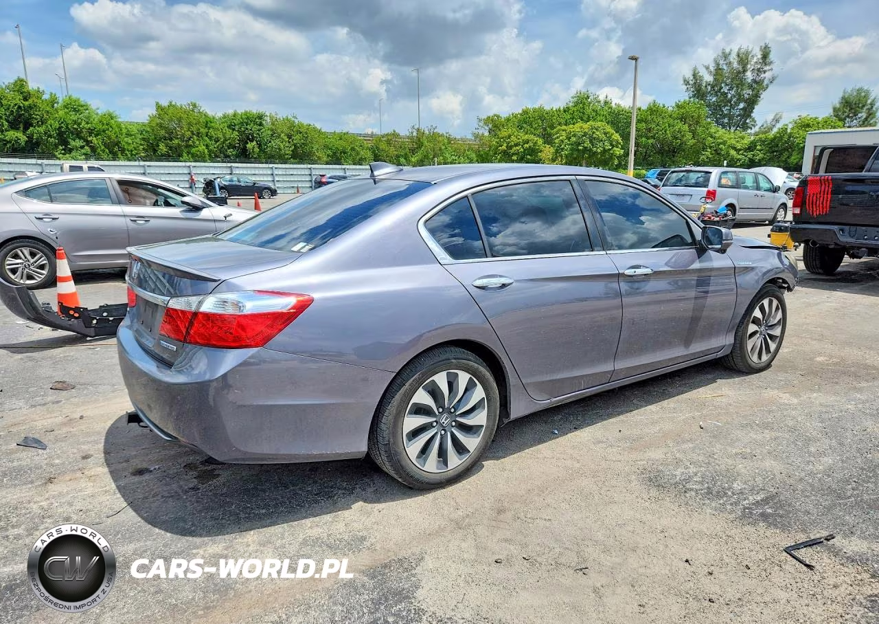 2014 Honda Accord Hybrid Exl VIN:1HGCR6F58EA001733 - 3