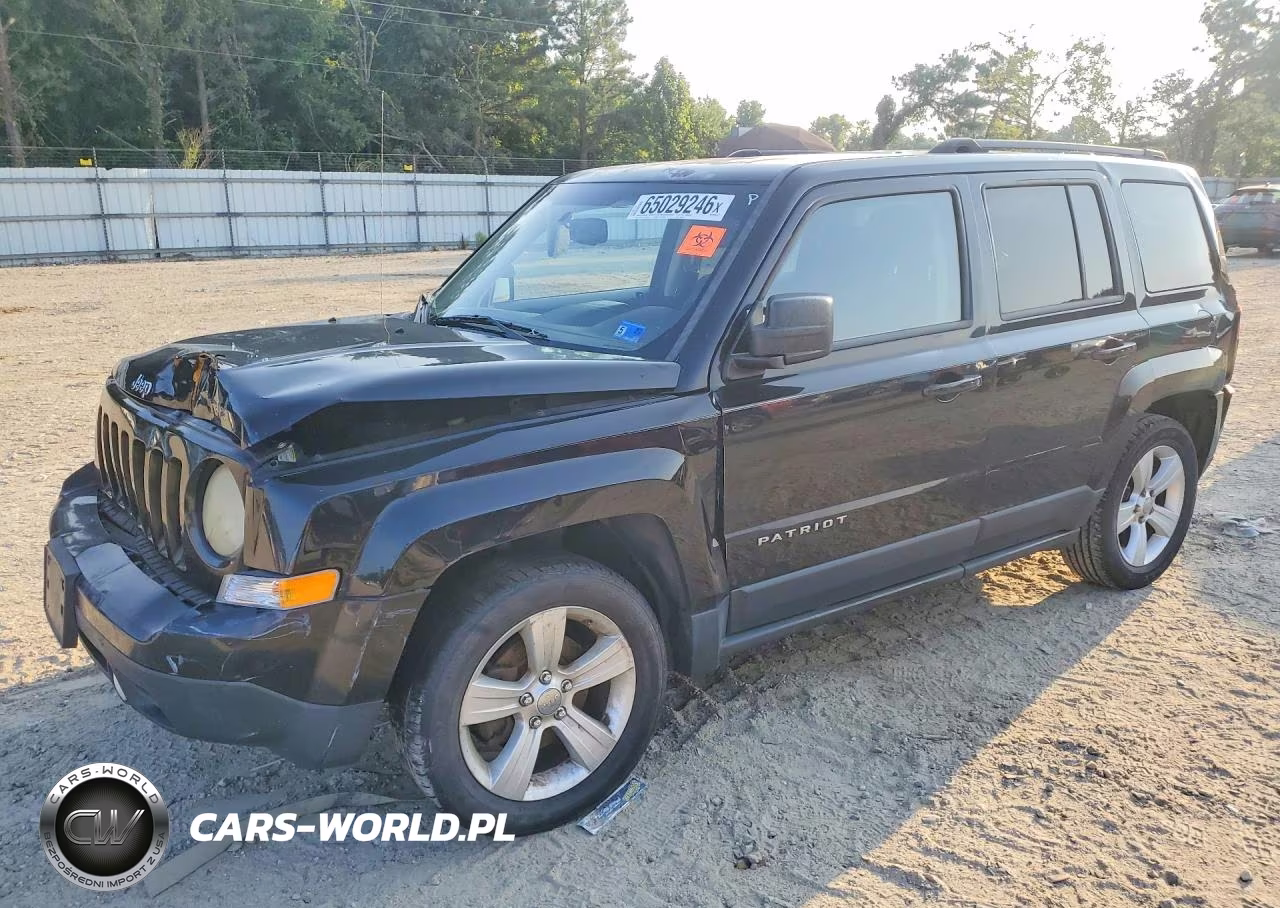 2013 Jeep Patriot Latitude VIN:1C4NJPFB9DD116638 - 1