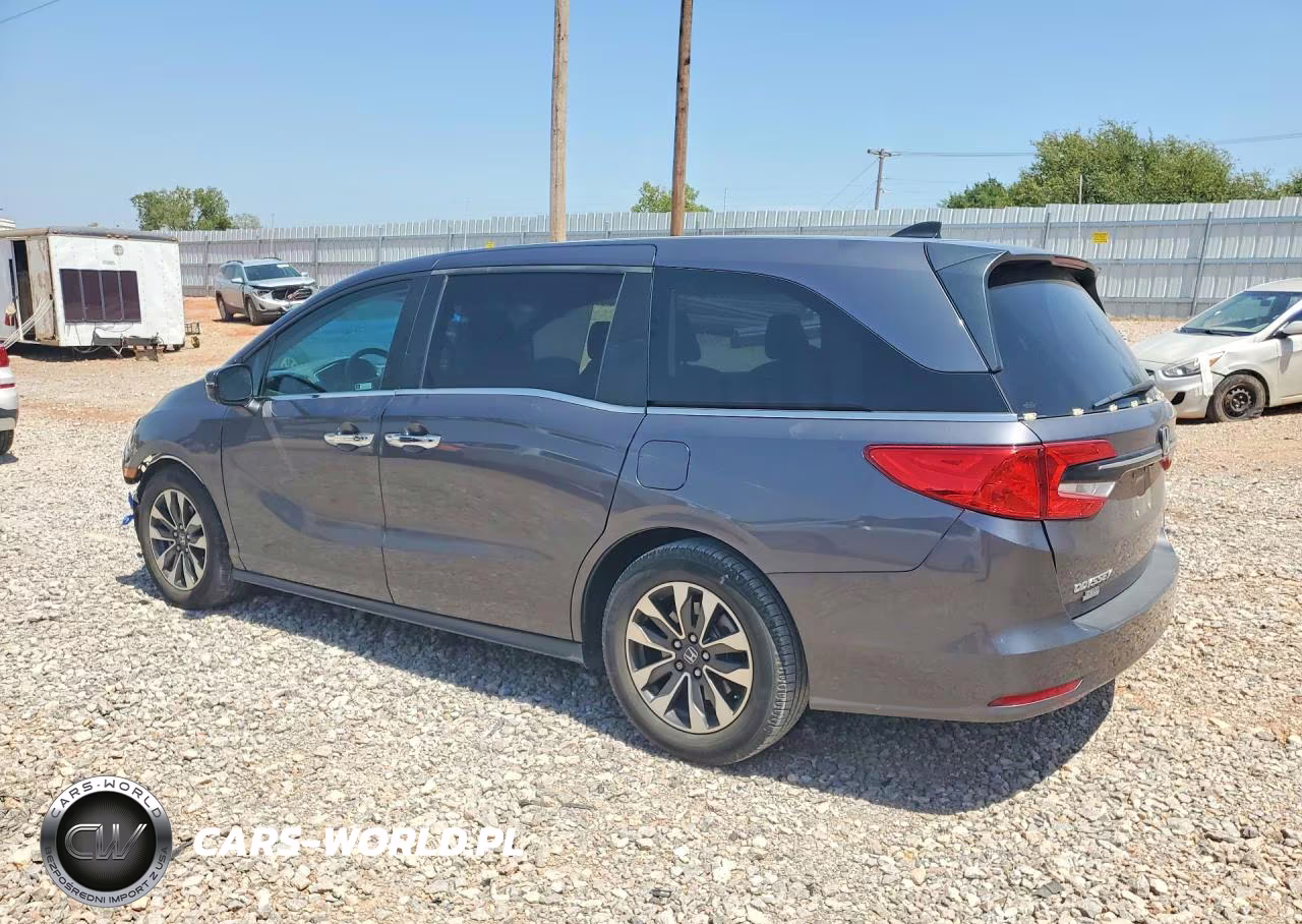 2021 Honda Odyssey Exl VIN:5FNRL6H73MB025565 - 2