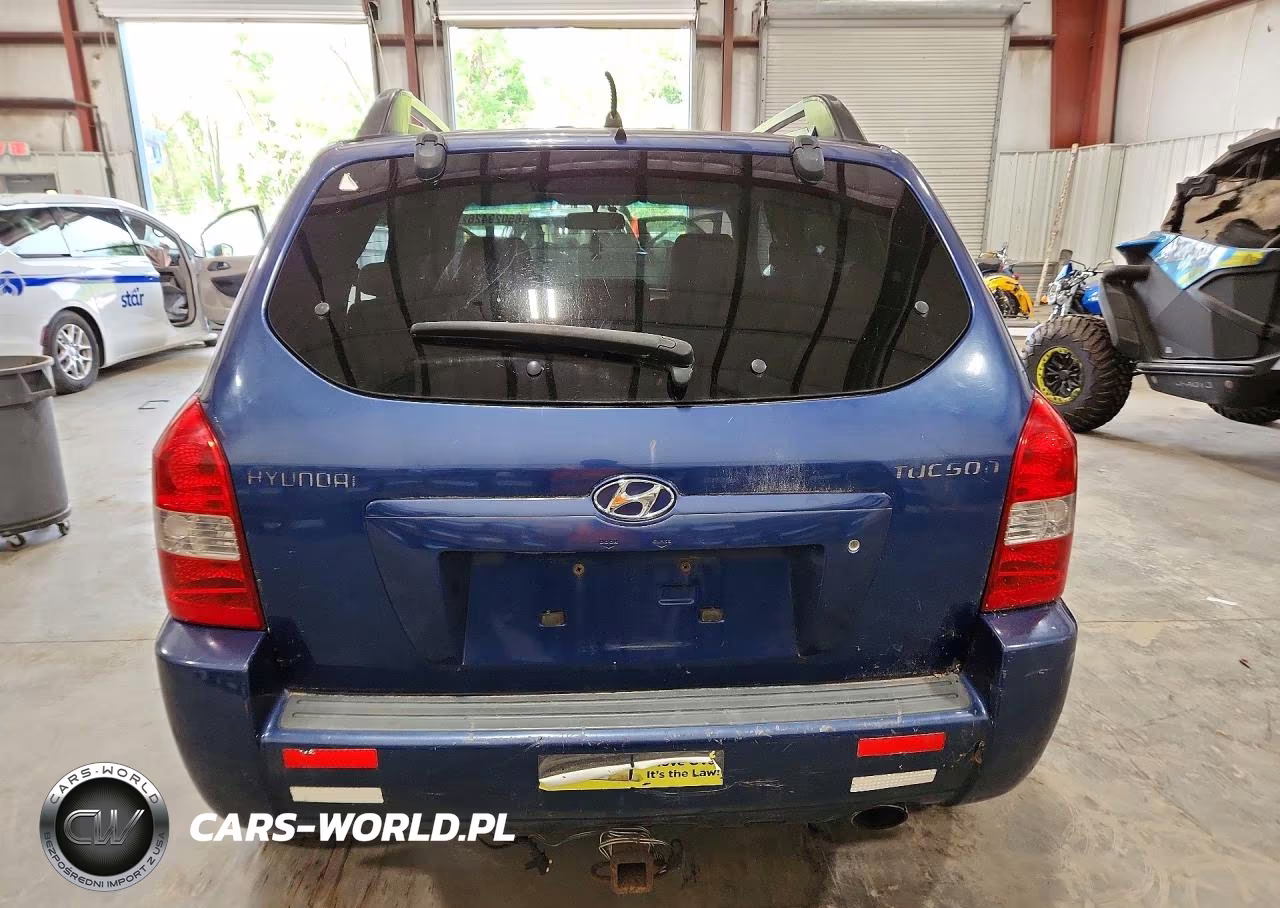 2007 Hyundai Tucson Gls VIN:KM8JM12B97U555041 - 6