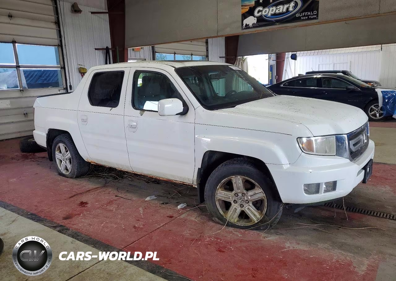 2011 Honda Ridgeline Rtl VIN:5FPYK1F50BB004440 - 4