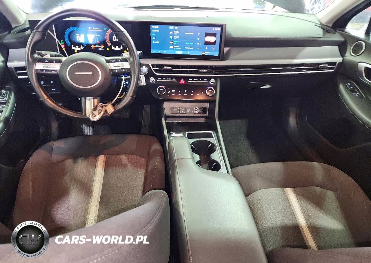 2024 Hyundai Sonata Hybrid Sel VIN:KMHL34JJ9RA090710 - 8