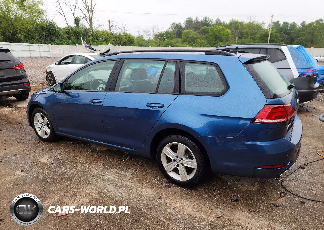 2018 Volkswagen Golf Sportwagen S VIN:3VWD17AUXJM751711 - 2