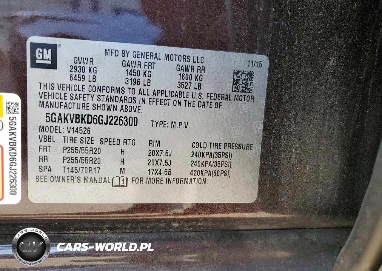 2016 Buick Enclave VIN:5GAKVBKD6GJ226300 - 12